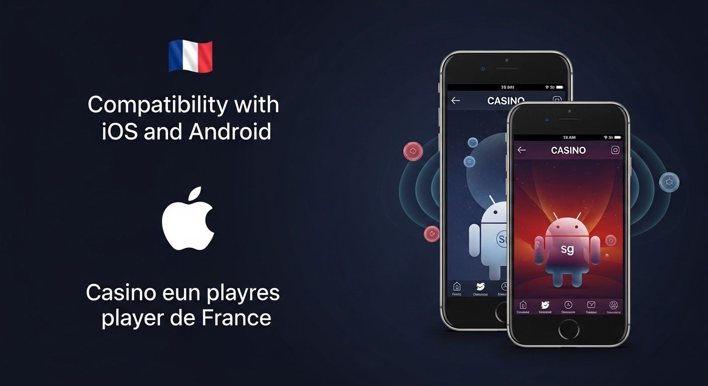 Compatibilité avec iOS et Android casino app compatibility